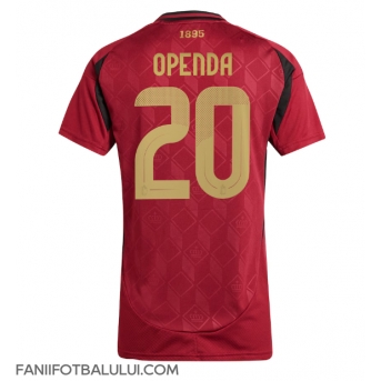 Belgia Lois Openda #20 Echipament de Fotbal Replică European 2024 Femei Acasa